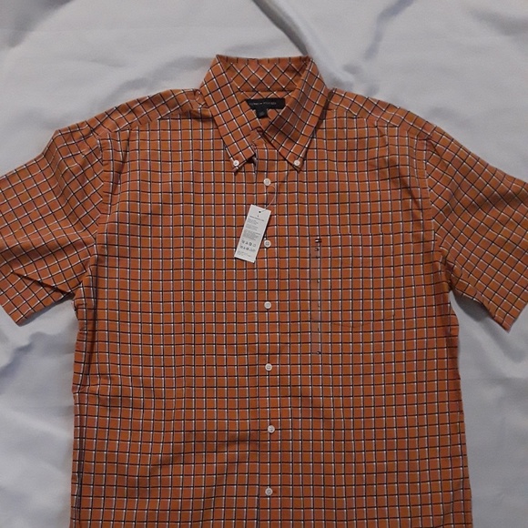 Tommy Hilfiger Other - Tommy Hilfiger orange plaid shirt.